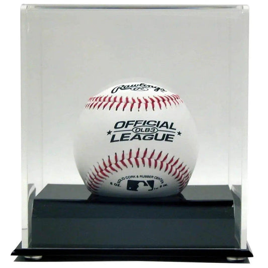  Acrylic Baseball Display Case With Clear Cover Black Base -  ToylandEU™