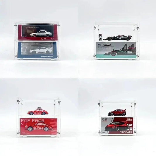  Acrylic Car Display Case 1 64 Diecast Transparent Box -  ToylandEU™
