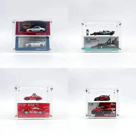  Acrylic Car Display Case 1 64 Diecast Transparent Box -  ToylandEU™