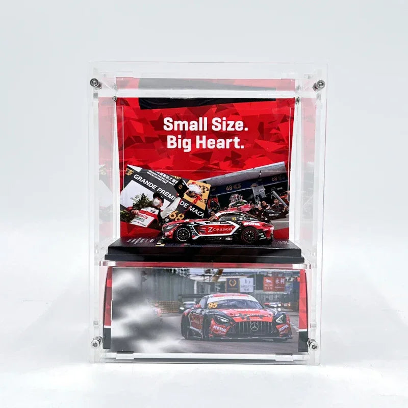Acrylic Car Display Case One Sixty Fourth Scale Transparent Box - ToylandEU
