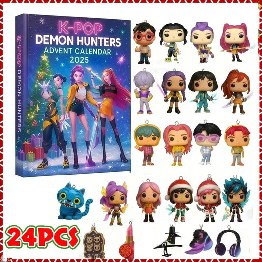 Acrylic Demon Hunter Advent Calendar Cute Kpop Ornament - ToylandEU