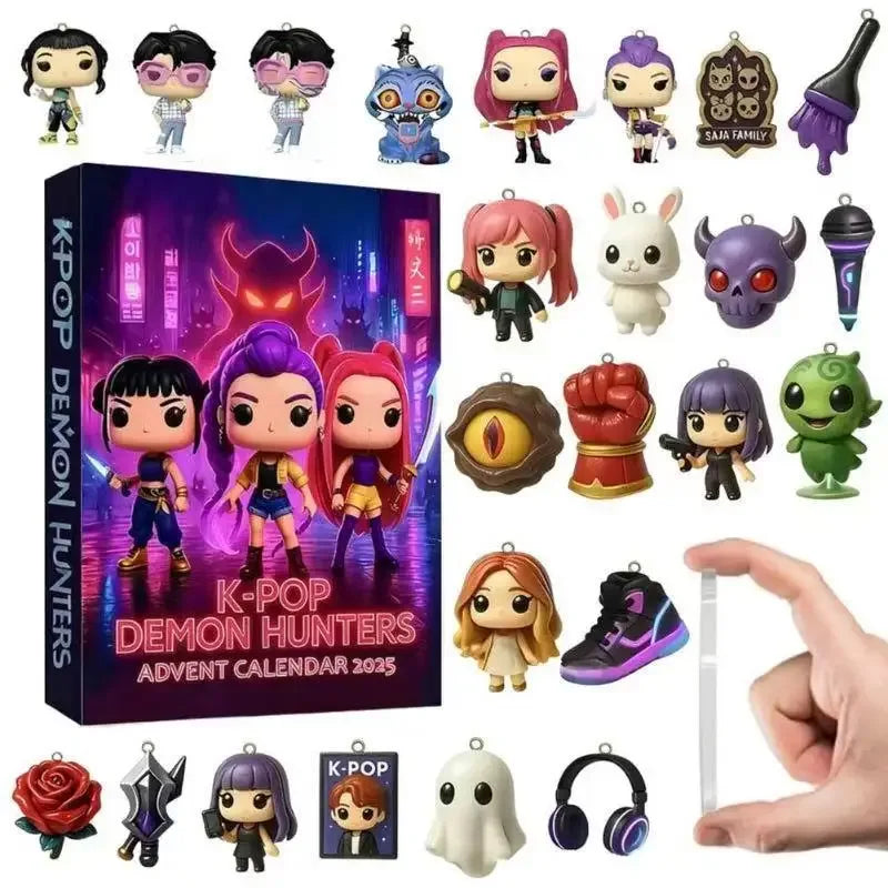 Acrylic Demon Hunter Advent Calendar Cute Kpop Ornament - ToylandEU