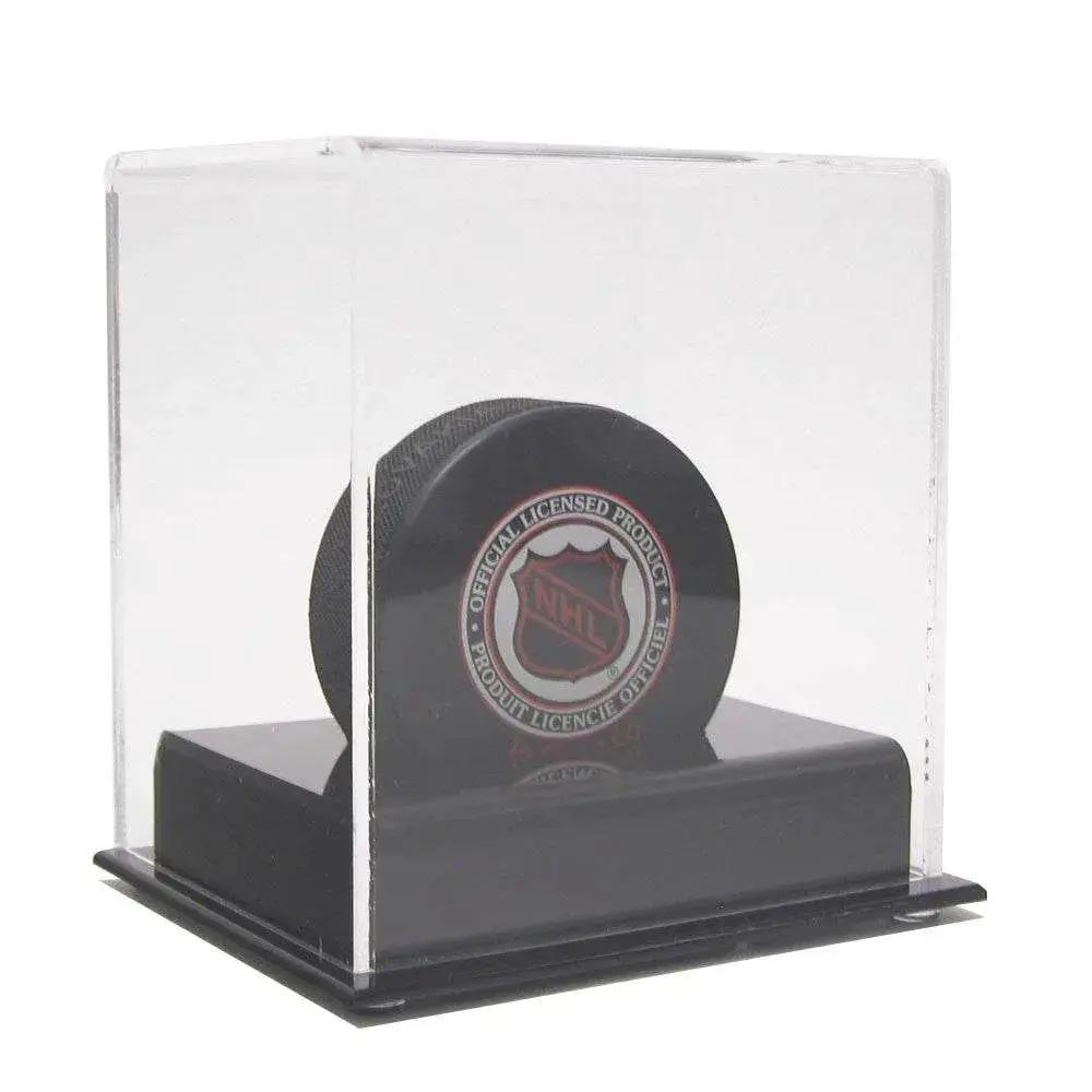  Acrylic Hockey Puck Display Case Clear Cover And Black Base -  ToylandEU™