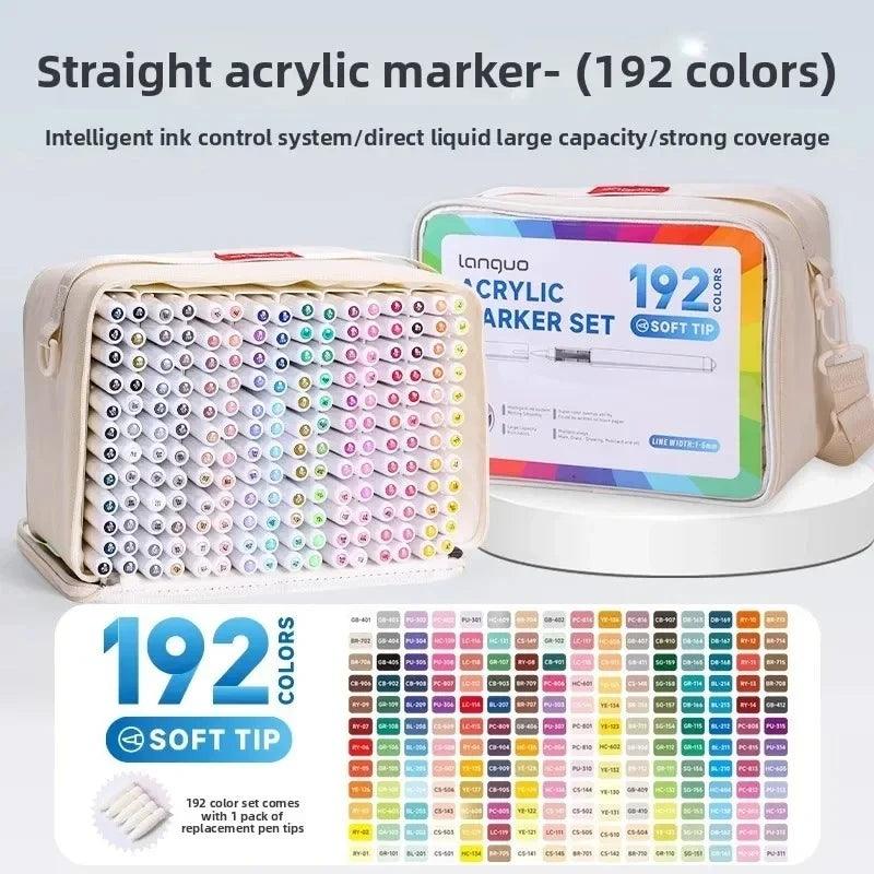 Acrylic Markers | Soft Brush Tip | Toylandeu™