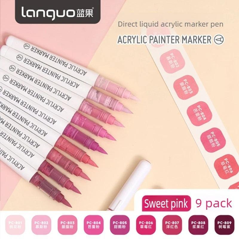 Acrylic Markers | Soft Brush Tip | Toylandeu™