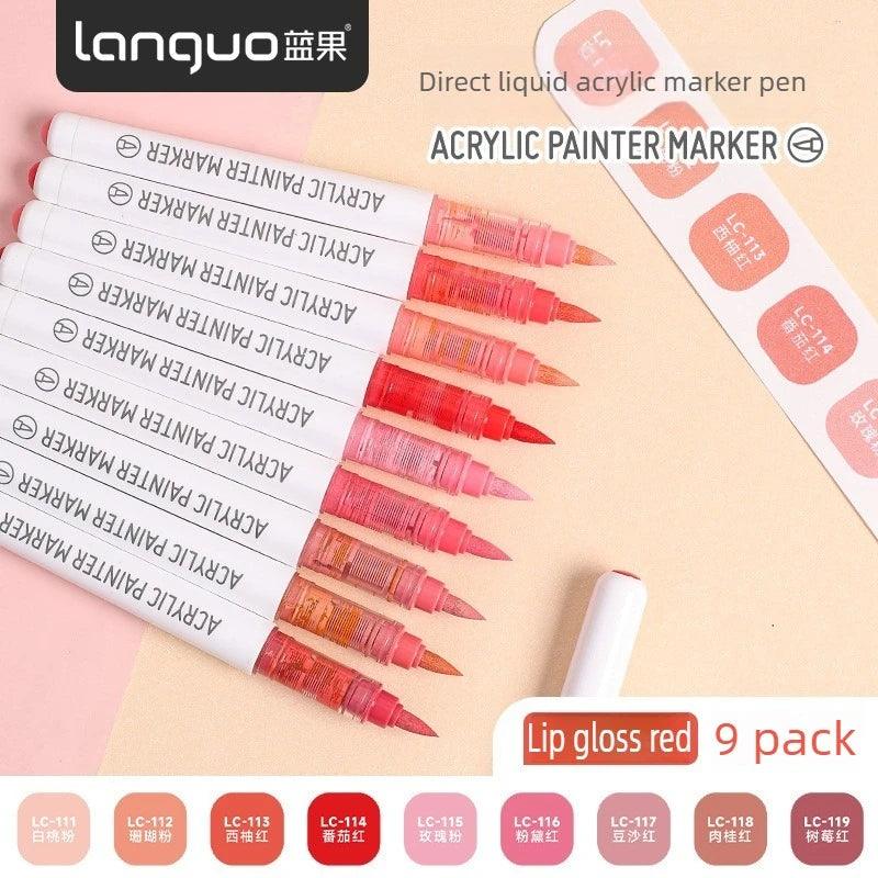Acrylic Markers | Soft Brush Tip | Toylandeu™