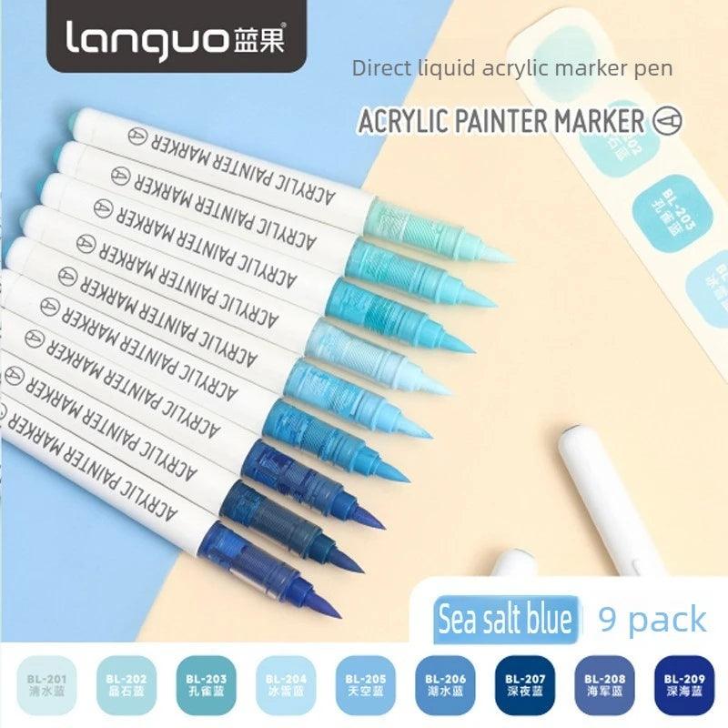 Acrylic Markers | Soft Brush Tip | Toylandeu™