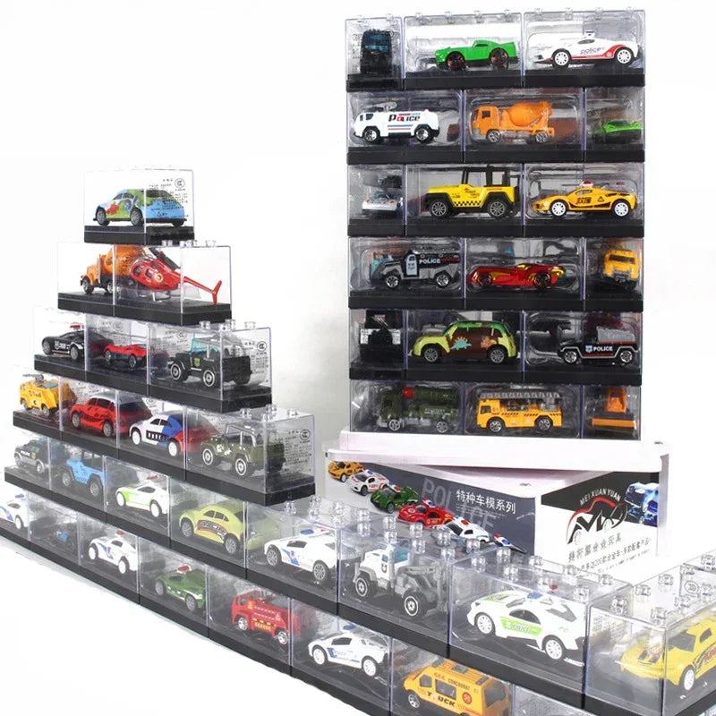 Acrylic Model Car Display Box Diorama Scale One Sixty Four - ToylandEU