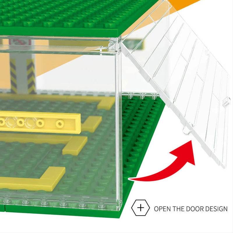 Acrylic Transparent Car Model Display Box Dust Cover Toys Showcase - ToylandEU