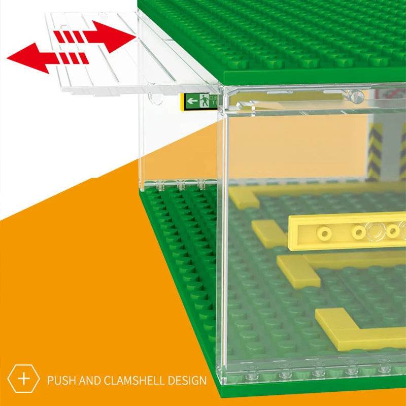 Acrylic Transparent Car Model Display Box Dust Cover Toys Showcase - ToylandEU