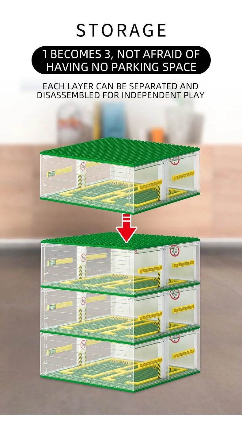 Acrylic Transparent Car Model Display Box Dust Cover Toys Showcase - ToylandEU