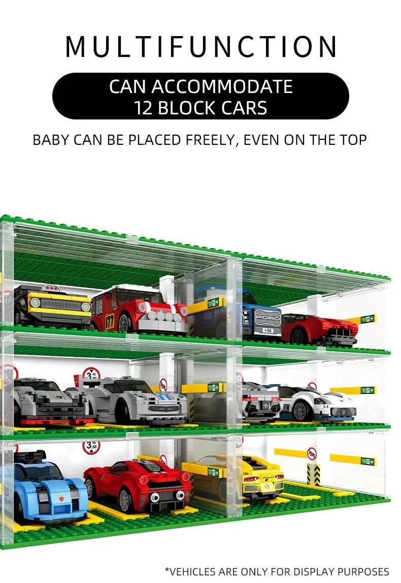 Acrylic Transparent Car Model Display Box Dust Cover Toys Showcase - ToylandEU