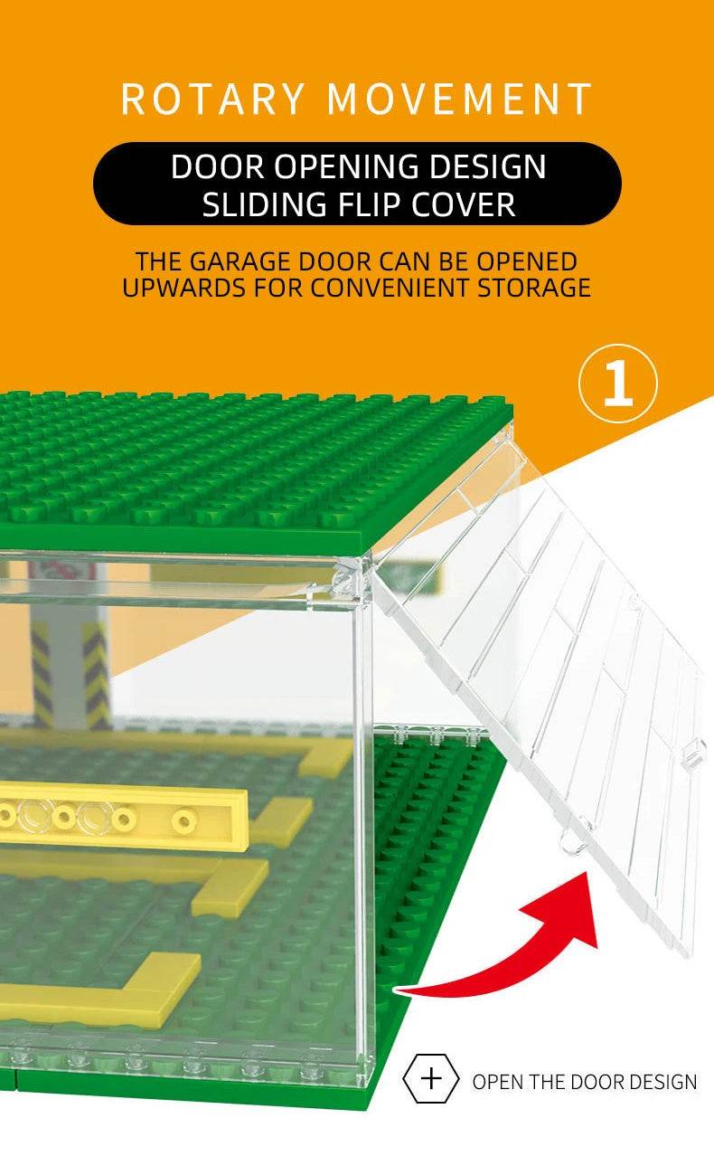 Acrylic Transparent Car Model Display Box Dust Cover Toys Showcase - ToylandEU