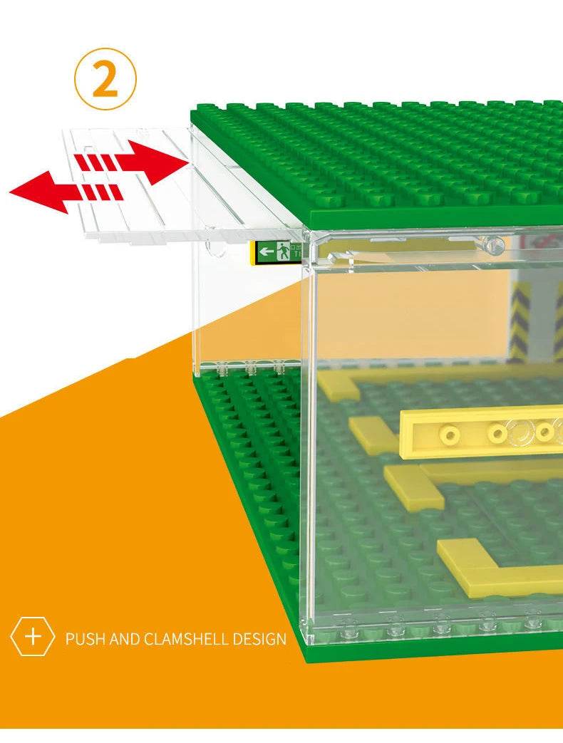 Acrylic Transparent Car Model Display Box Dust Cover Toys Showcase - ToylandEU