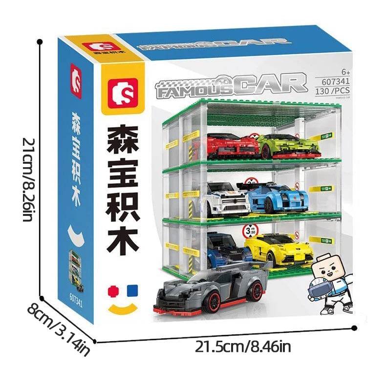 Acrylic Transparent Car Model Display Box Dust Cover Toys Showcase - ToylandEU