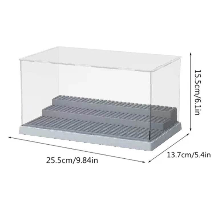 Acrylic Transparent Display Box Building Blocks Model Assemble Dust Cover Figures Toys Protection Showcase Compatible With Brand - ToylandEU