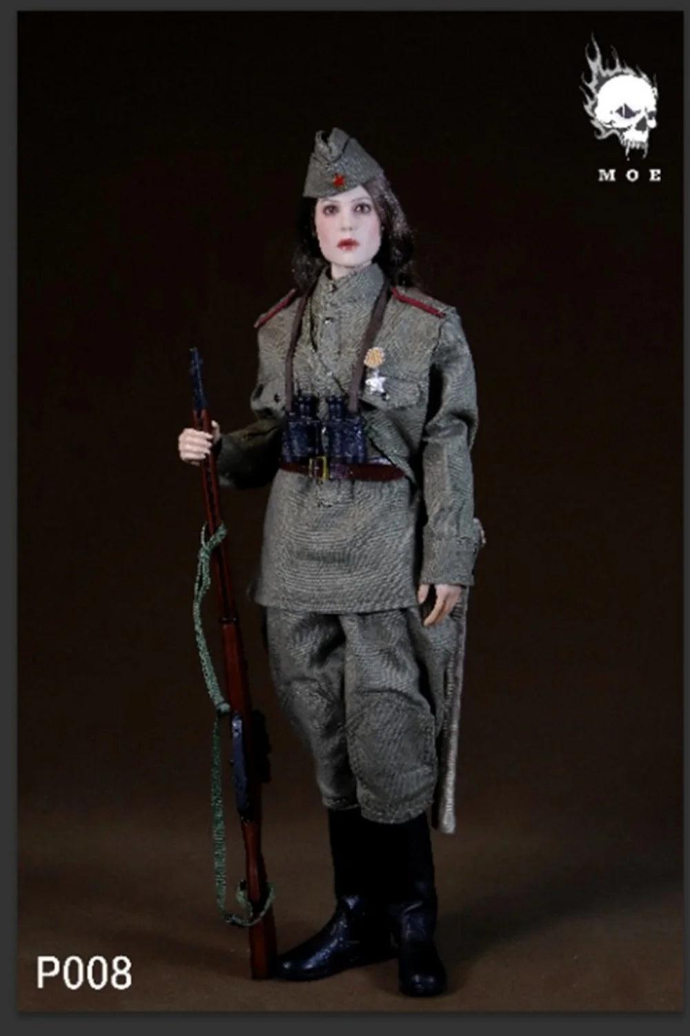  Action Figure 1/6 Soviet Snow Sniper 12in | Toylandeu™ 