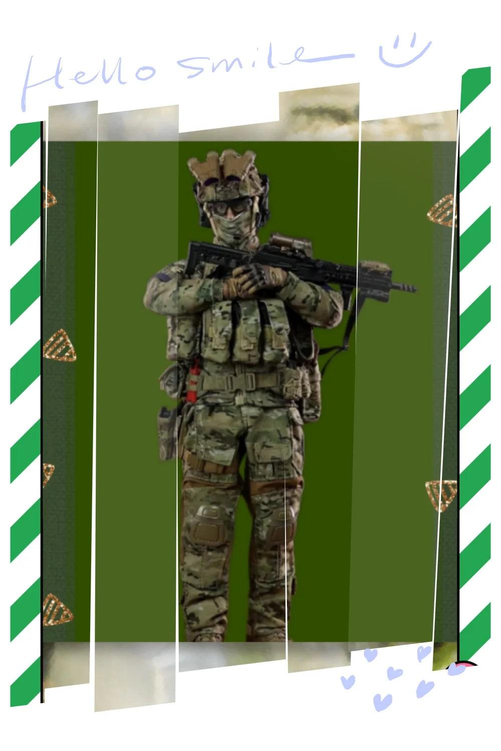  Action Figure | 12 Inch PMC Mercenary | Toylandeu™ 