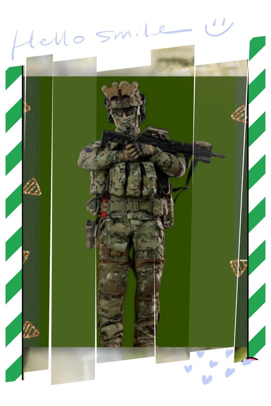  Action Figure | 12 Inch PMC Mercenary | Toylandeu™ 