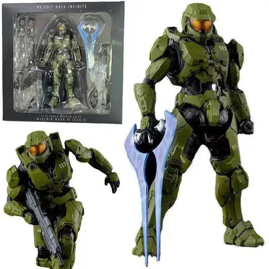  Master Chief 18cm Articulated Action Figure Collectible -  ToylandEU™