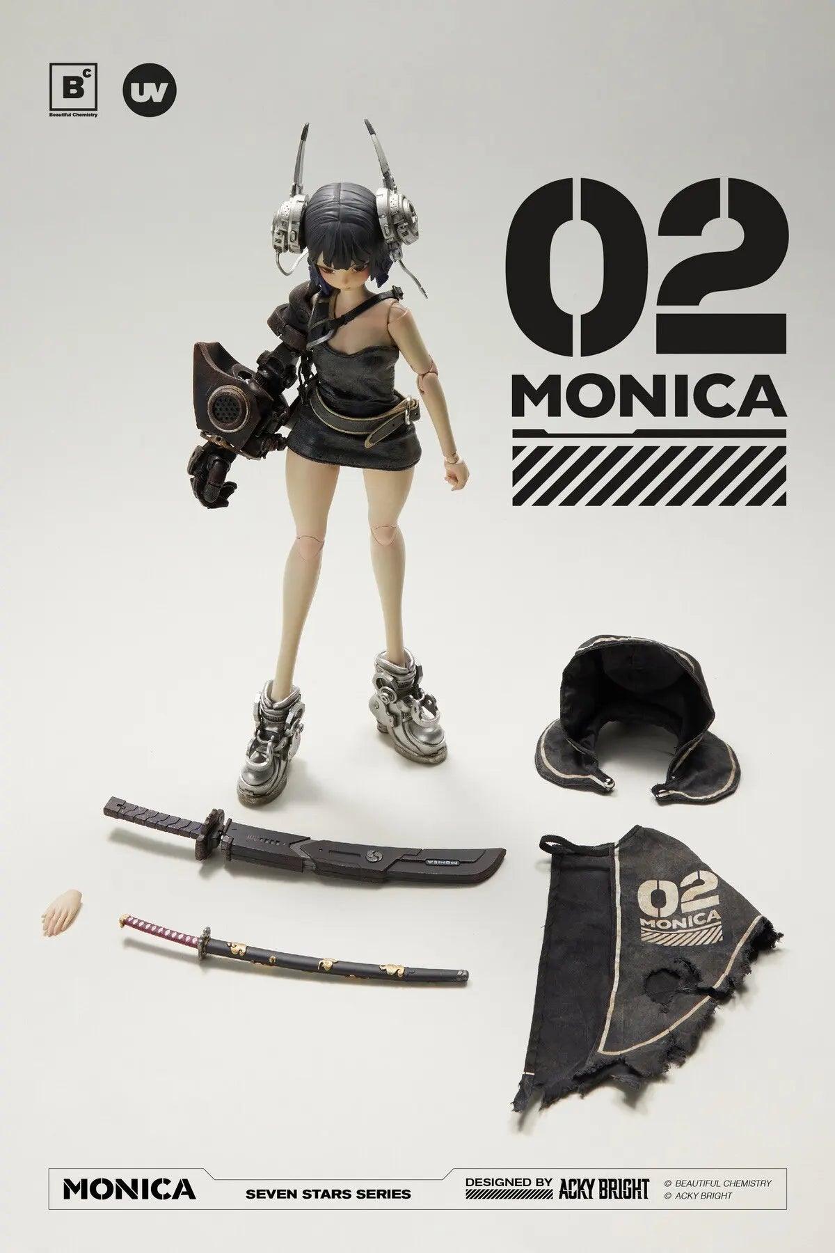  Action Figure | 1to6 Monica Soldier 12in | Toylandeu 