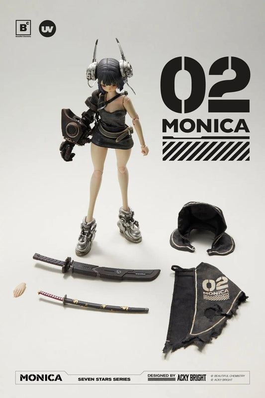  Action Figure | 1to6 Monica Soldier 12in | Toylandeu 