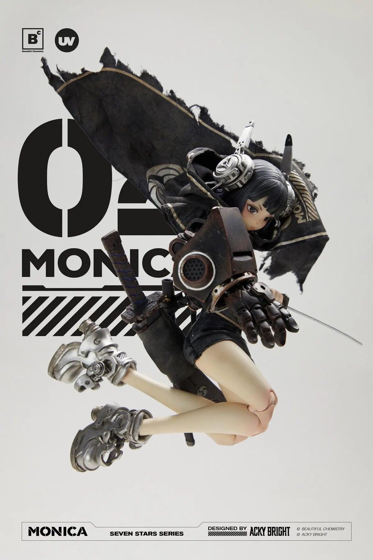  Action Figure | 1to6 Monica Soldier 12in | Toylandeu 