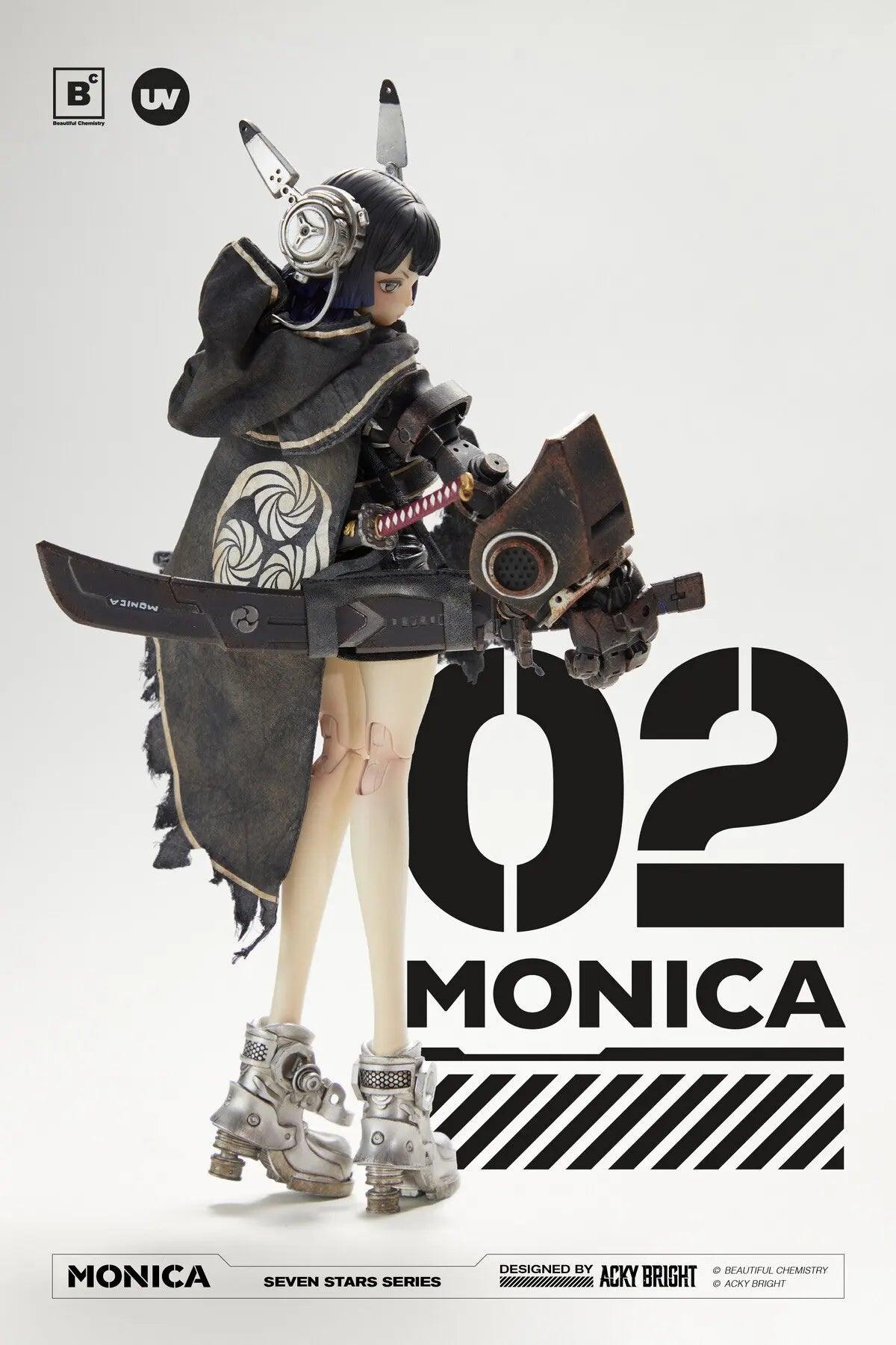  Action Figure | 1to6 Monica Soldier 12in | Toylandeu 