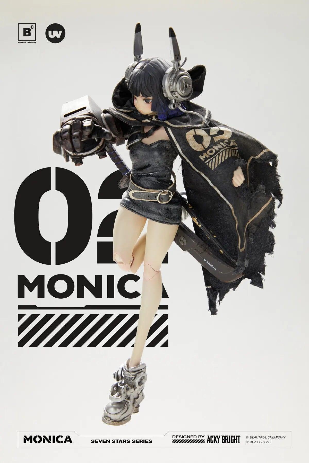  Action Figure | 1to6 Monica Soldier 12in | Toylandeu 