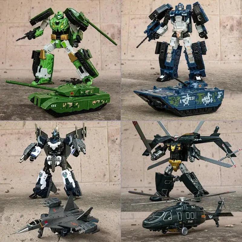  Transforming Action Figure Tank Robot Toy For Boys 20cm -  ToylandEU™