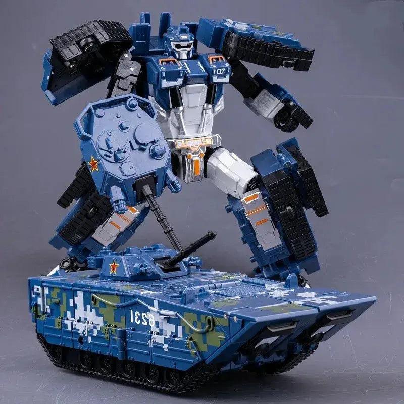  Transforming Action Figure Tank Robot Toy For Boys 20cm -  ToylandEU™