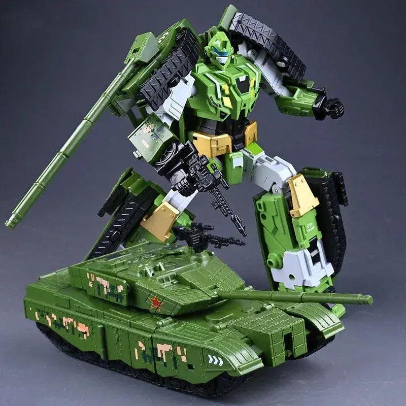  Transforming Action Figure Tank Robot Toy For Boys 20cm -  ToylandEU™