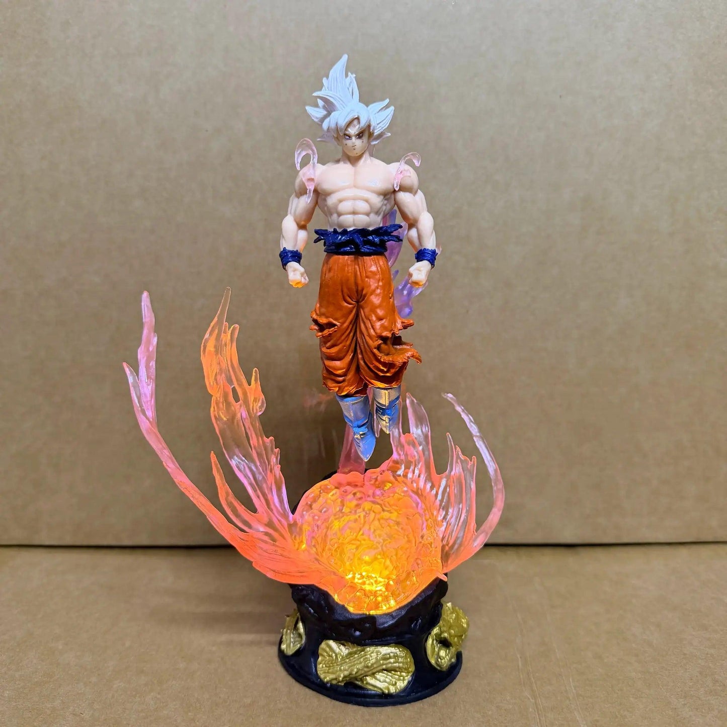  Dragon Ball Goku Ultra Instinct Action Figure 24cm Light -  ToylandEU™