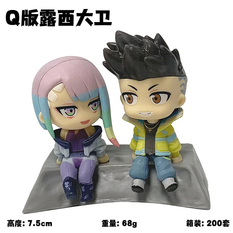  Action Figure 8cm Lucy And David | Two Pack | Toylandeu 