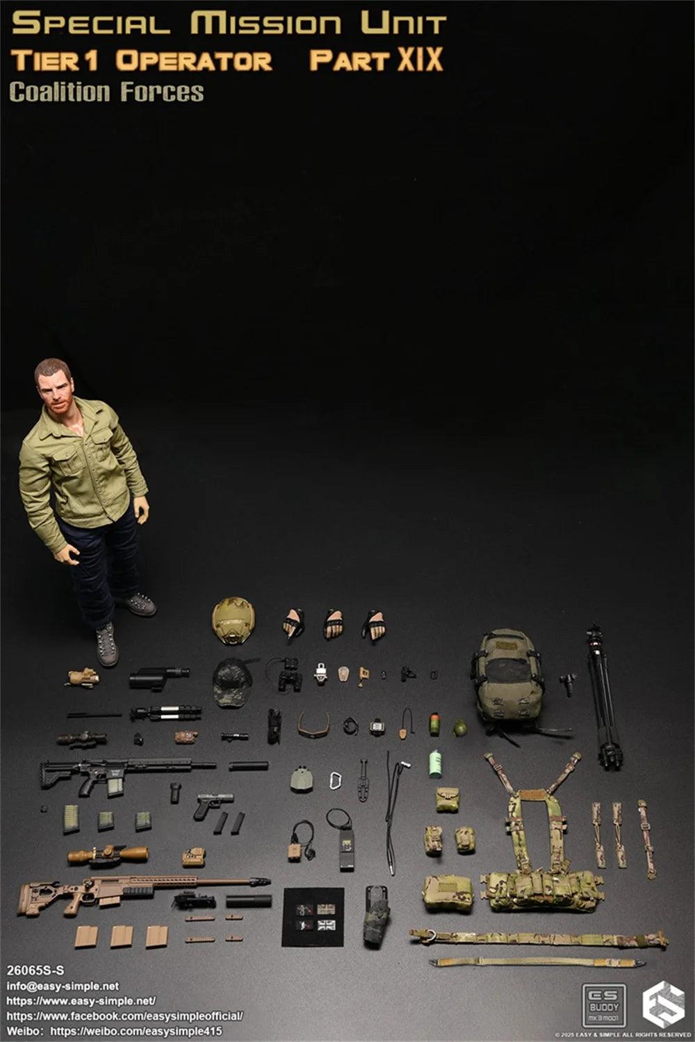  Action Figure Accessory Set 1/6 Soldier | Toylandeu™ 