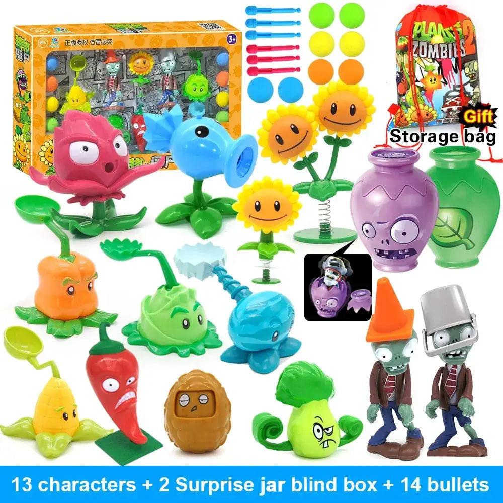  Plants Vs Zombies 2 Toys Set With Pea Shooter Action -  ToylandEU™