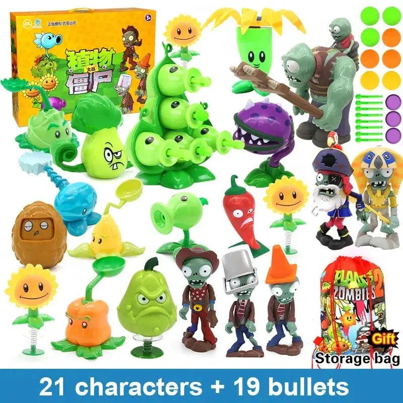  Plants Vs Zombies 2 Toys Set With Pea Shooter Action -  ToylandEU™