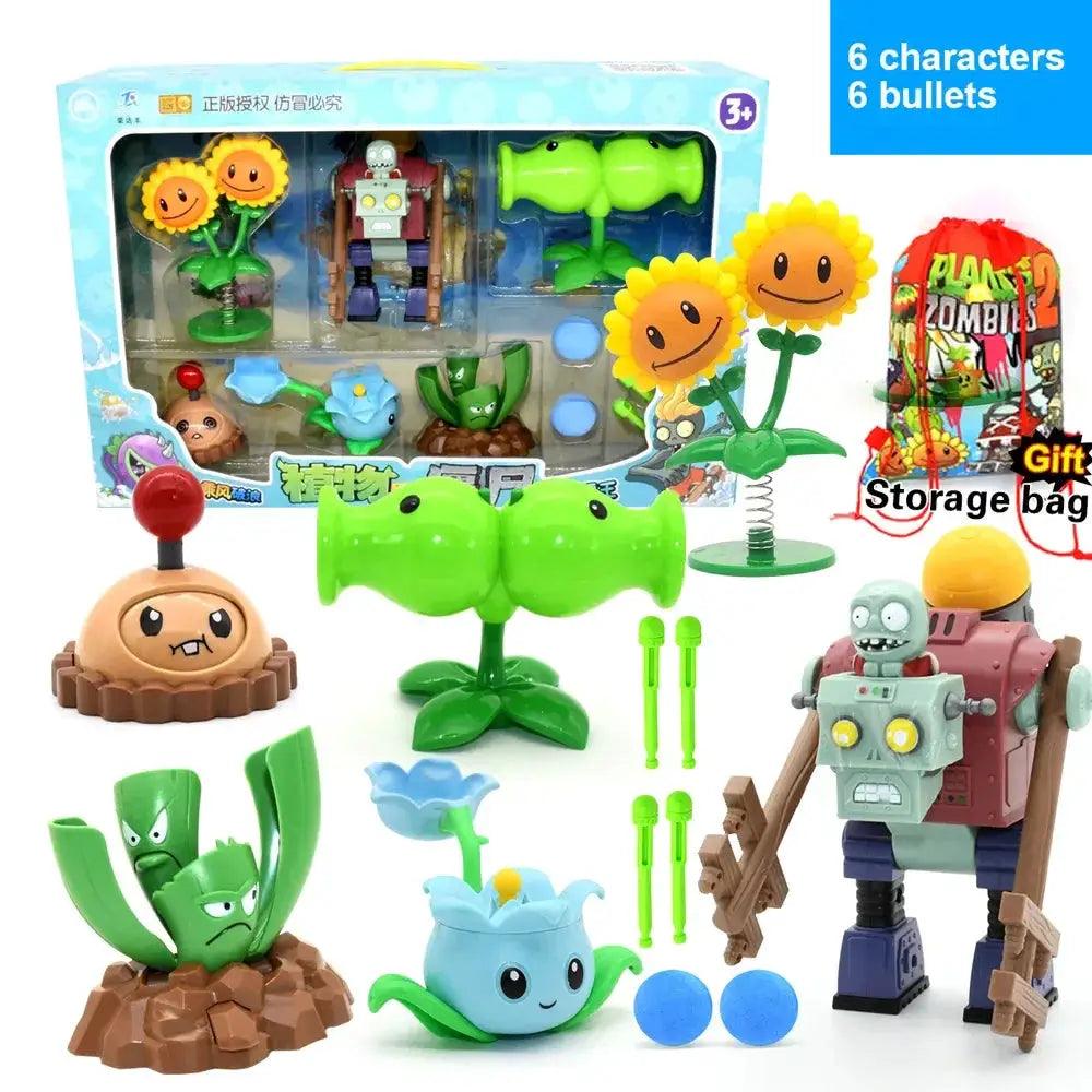  Plants Vs Zombies 2 Toys Set With Pea Shooter Action -  ToylandEU™
