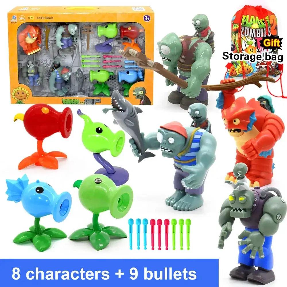  Plants Vs Zombies 2 Toys Set With Pea Shooter Action -  ToylandEU™