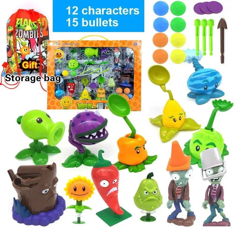  Plants Vs Zombies 2 Toys Set With Pea Shooter Action -  ToylandEU™