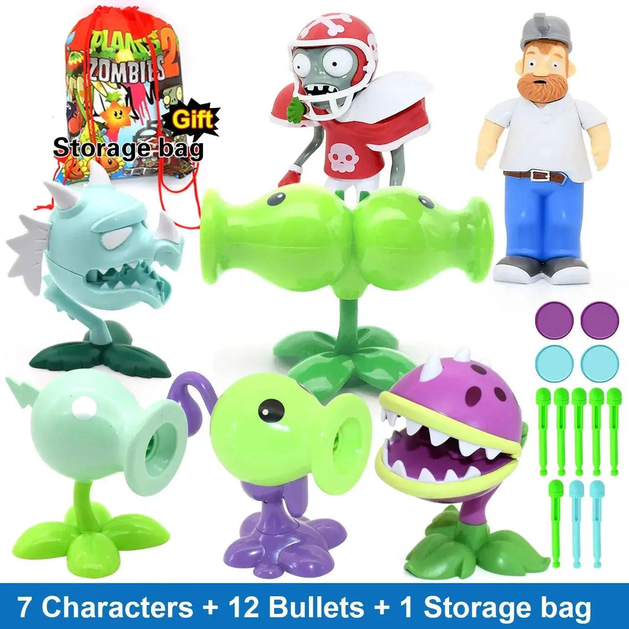  Plants Vs Zombies 2 Toys Set With Pea Shooter Action -  ToylandEU™
