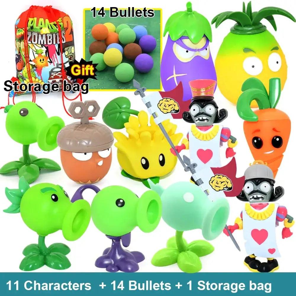  Plants Vs Zombies 2 Toys Set With Pea Shooter Action -  ToylandEU™
