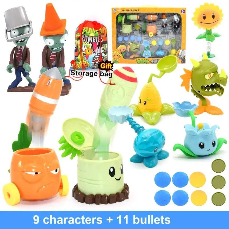  Plants Vs Zombies 2 Toys Set With Pea Shooter Action -  ToylandEU™