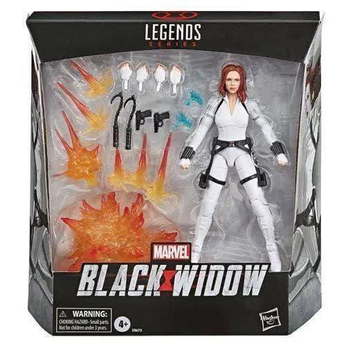  Black Widow Marvel Legends 6-Inch Deluxe White Costume Action Figure with Stand -  ToylandEU™