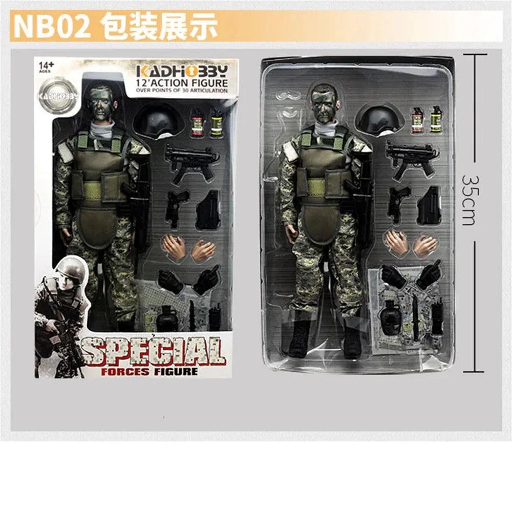  Action Figure Body 1/6 Police Soldier|Toylandeu™ 