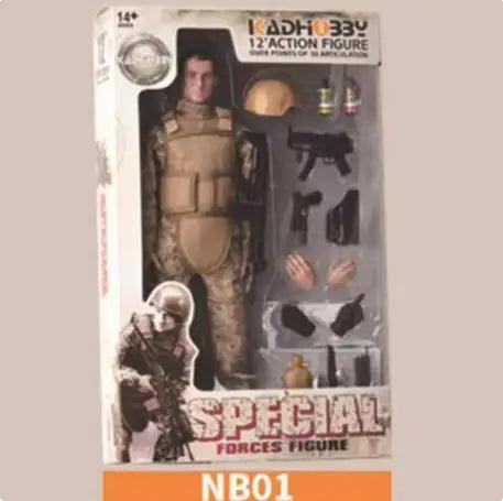  Action Figure Body 1/6 Police Soldier|Toylandeu™ 