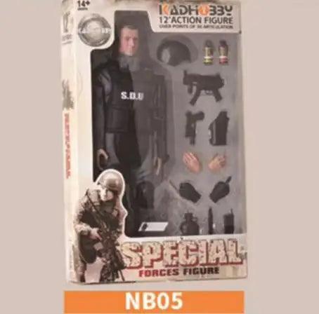  Action Figure Body 1/6 Police Soldier|Toylandeu™ 