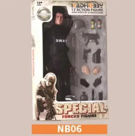  Action Figure Body 1/6 Police Soldier|Toylandeu™ 