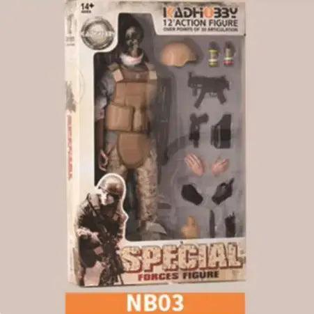  Action Figure Body 1/6 Police Soldier|Toylandeu™ 