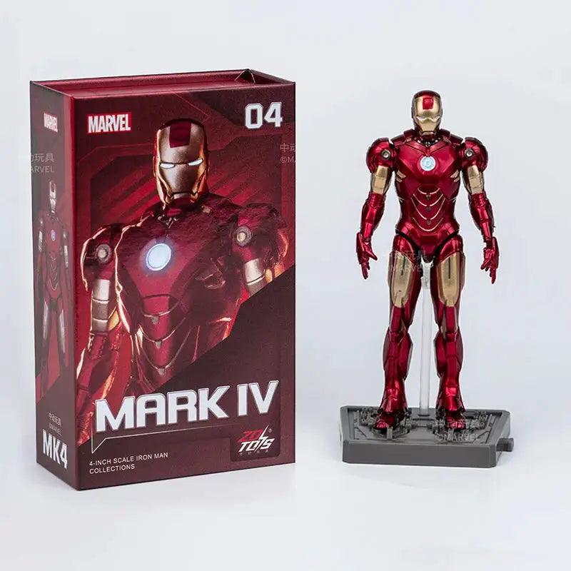  Iron Man Action Figure With Display Base Mk1 To Mk7 -  ToylandEU™